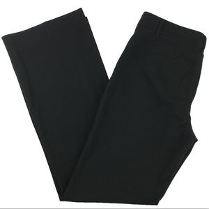 WHBM -Modern Bootcut Stretchy Black Trousers (301)